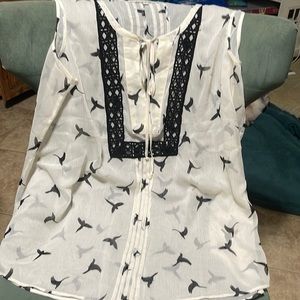 Black Rainn sleeveless Top 2X